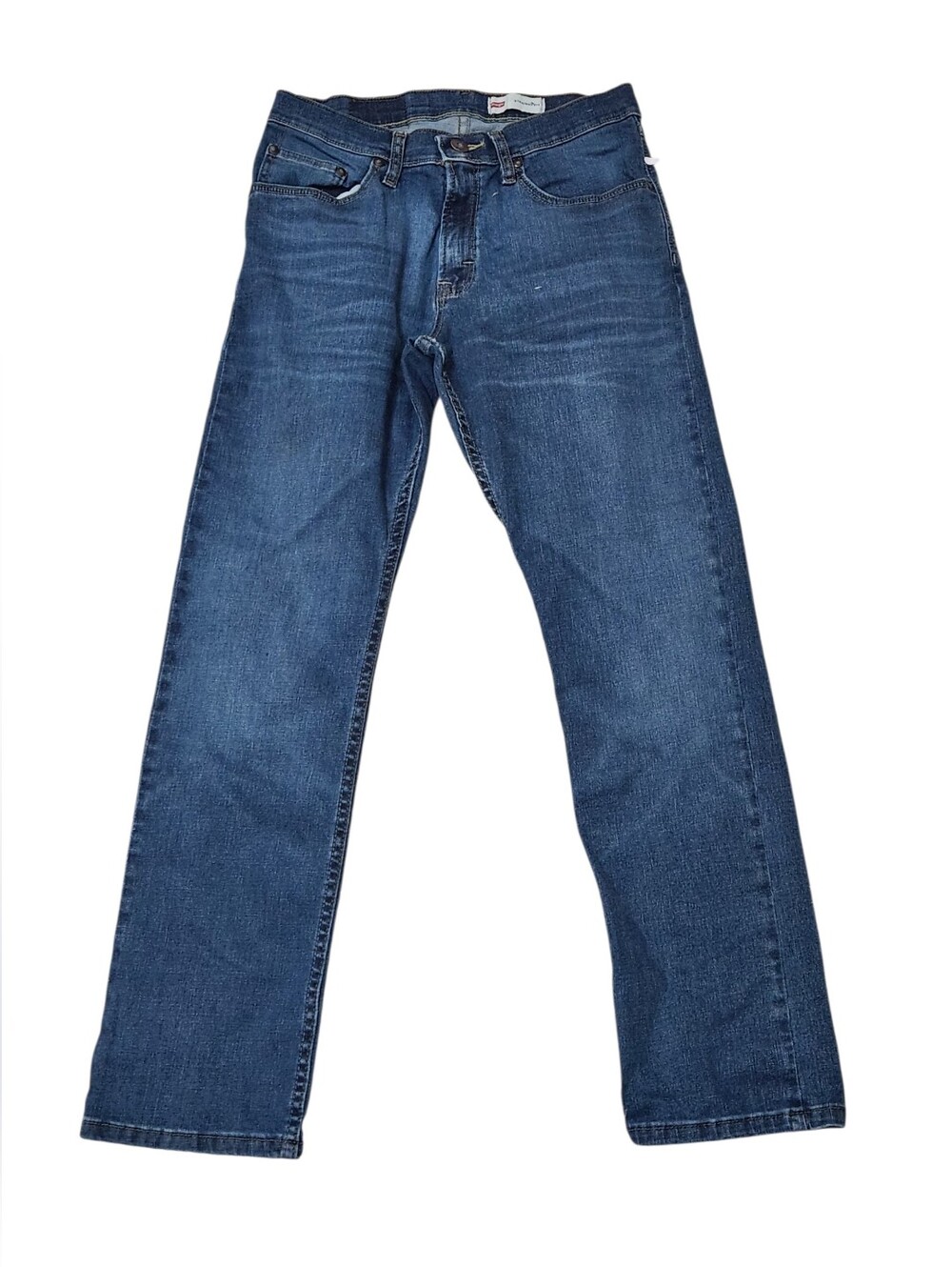 Wrangler Men's  Straight Fit Blue Jeans